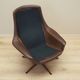 Leather swivel chair, Danish design, 1960s, designer: H.W. Klein, manufactu