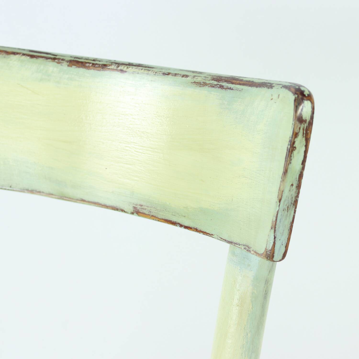 Vintage wooden dining chair, Czechoslovakia 1950s