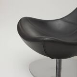 Egg / Tirup leather chair by Carl Öjerstam for Ikea vintage 2007