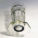 Thick glass standing vase