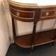 Louis XVI-style mahogany console