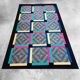 1990s Ottavio Missoni "Square" Geometric Wool Rug Exceptional Italian Postm