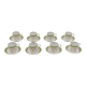 8 porcelain cups and coffee cups from Limoges Haviland Vieux Paris
