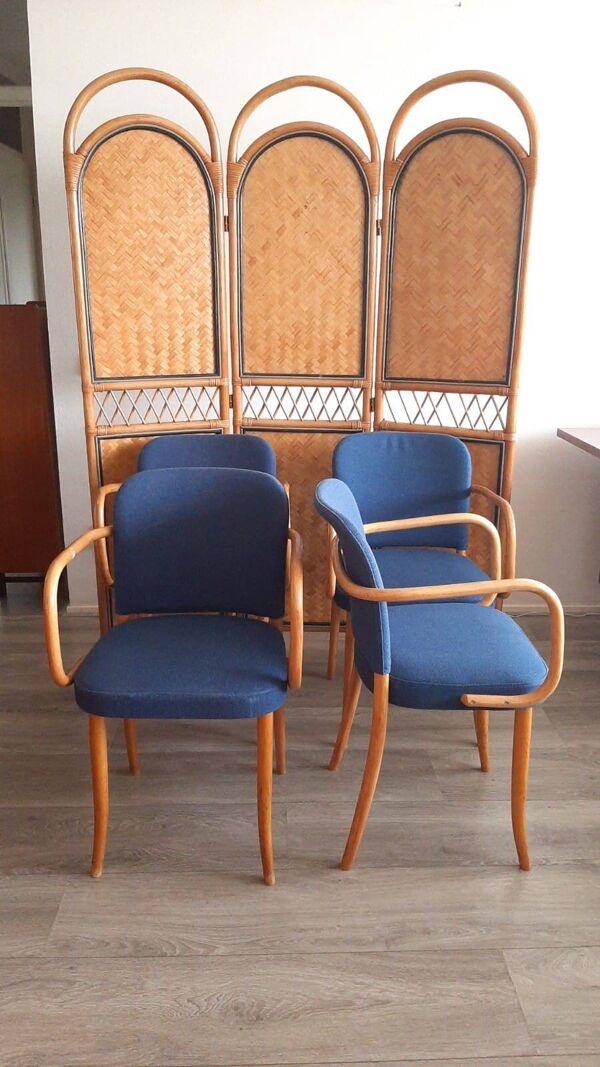 Ensemble de 6 chaises Thonet pour Thonet/Ligne