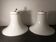 Pair of opaline suspension RAAK Amsterdam