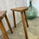 Set of 3 tripod stools