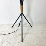 Vintage tripod floor lamp 60's