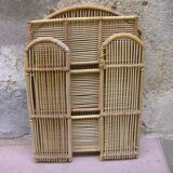 Rattan shelf
