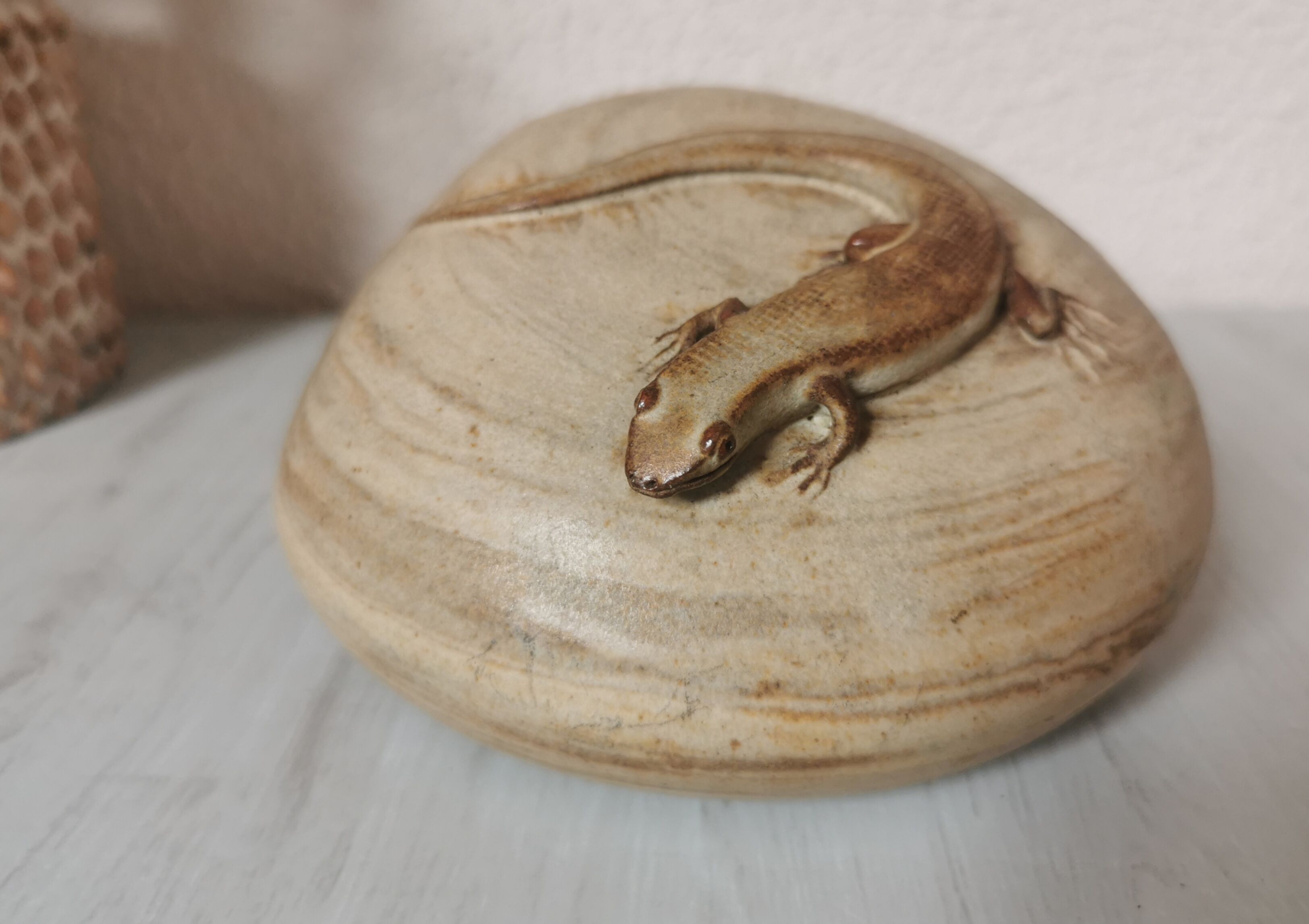 Pique flowers sandstone lizard