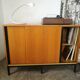 Vintage top sideboard from the 80s, sliding doors