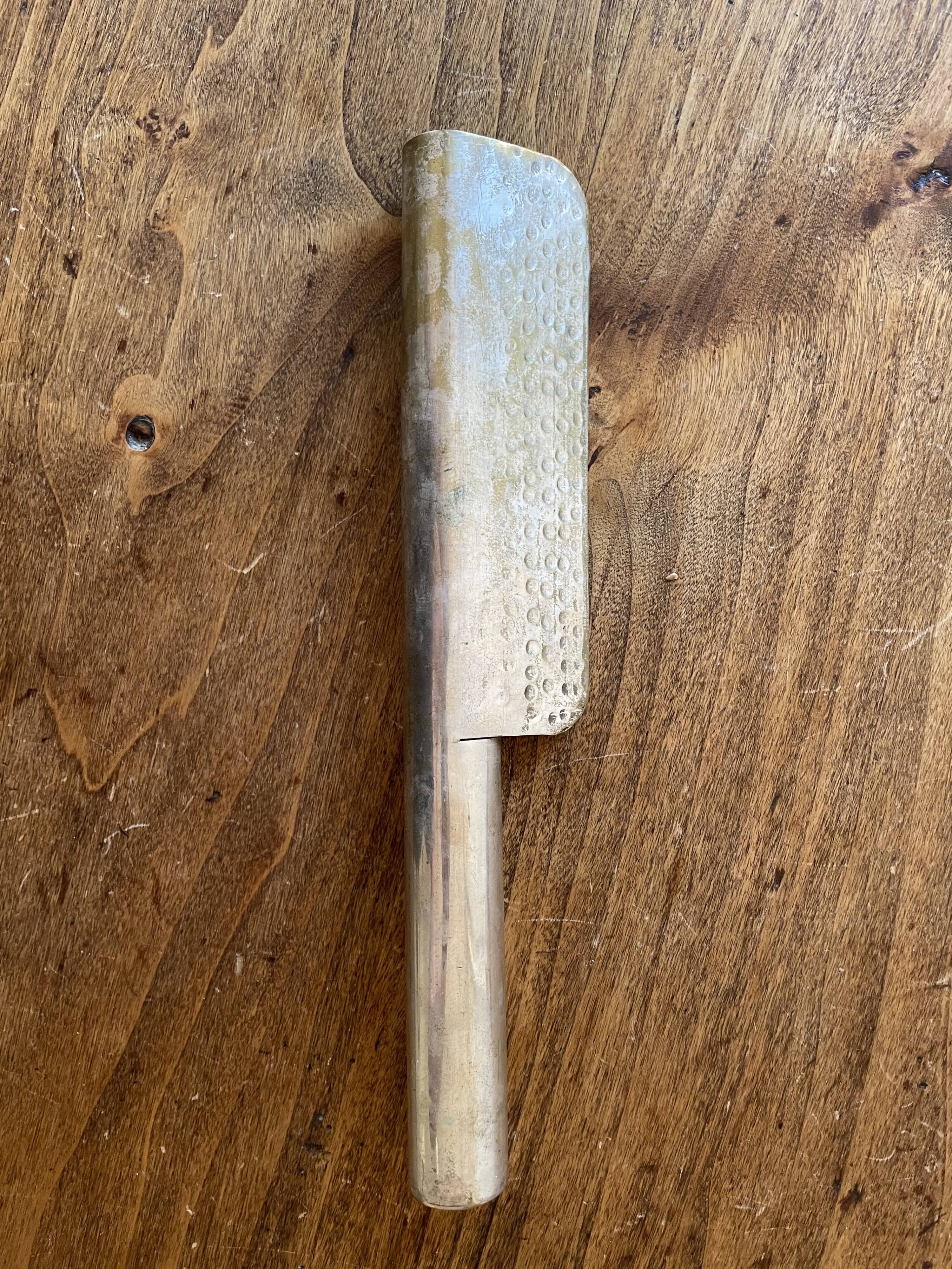 Metal crumb catcher - vintage old