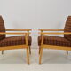 Pair of mid-century armchairs Ton,1975