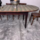 Large oval bistro table dimensions 255 cm