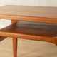 Table d'appoint élégante des années 1960 par Niels Bach A/S
