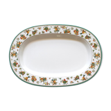 Villeroy & Boch porcelain serving oval dish. Heinrich Golden Birds