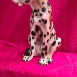 ceramic panther 1975 glazed very good condition 35x25