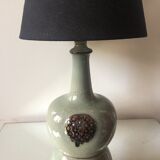 Stoneware lamp base danish midcentury by Knabstrup