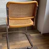 4 chaises italiennes du milieu du siècle Marcel Breuer B32 Cesca, années 70