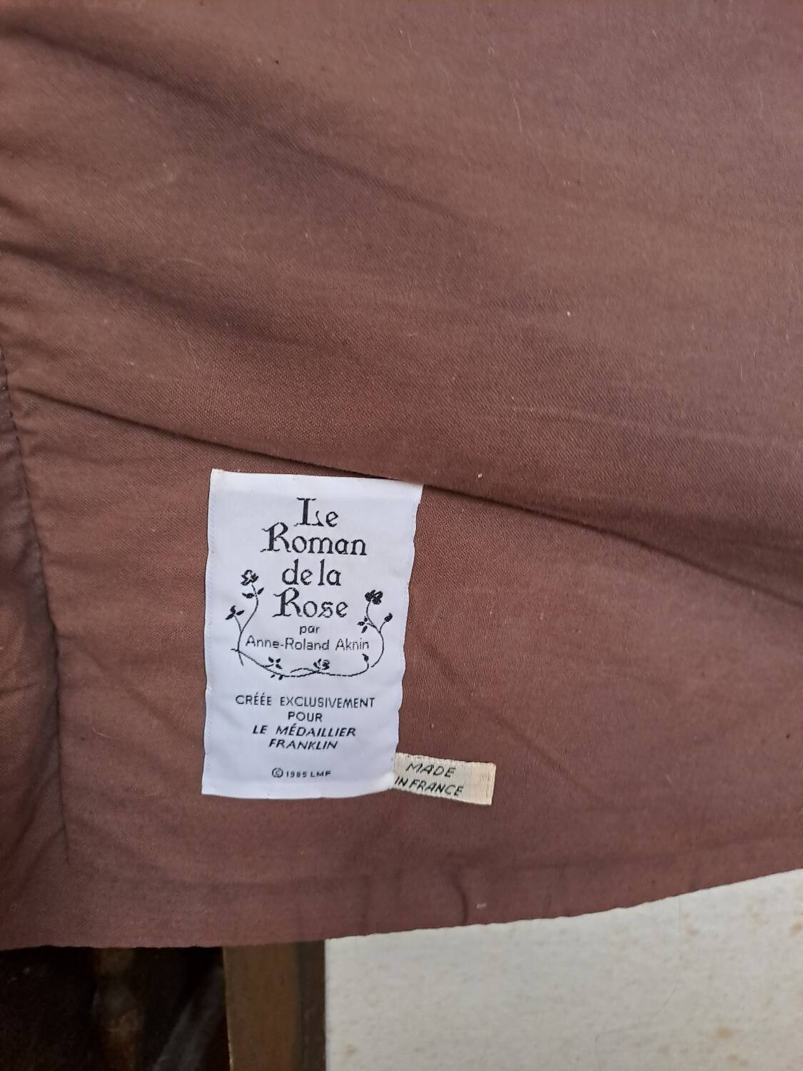 Wall Tapestry “Le Roman De La Rose” Signed.