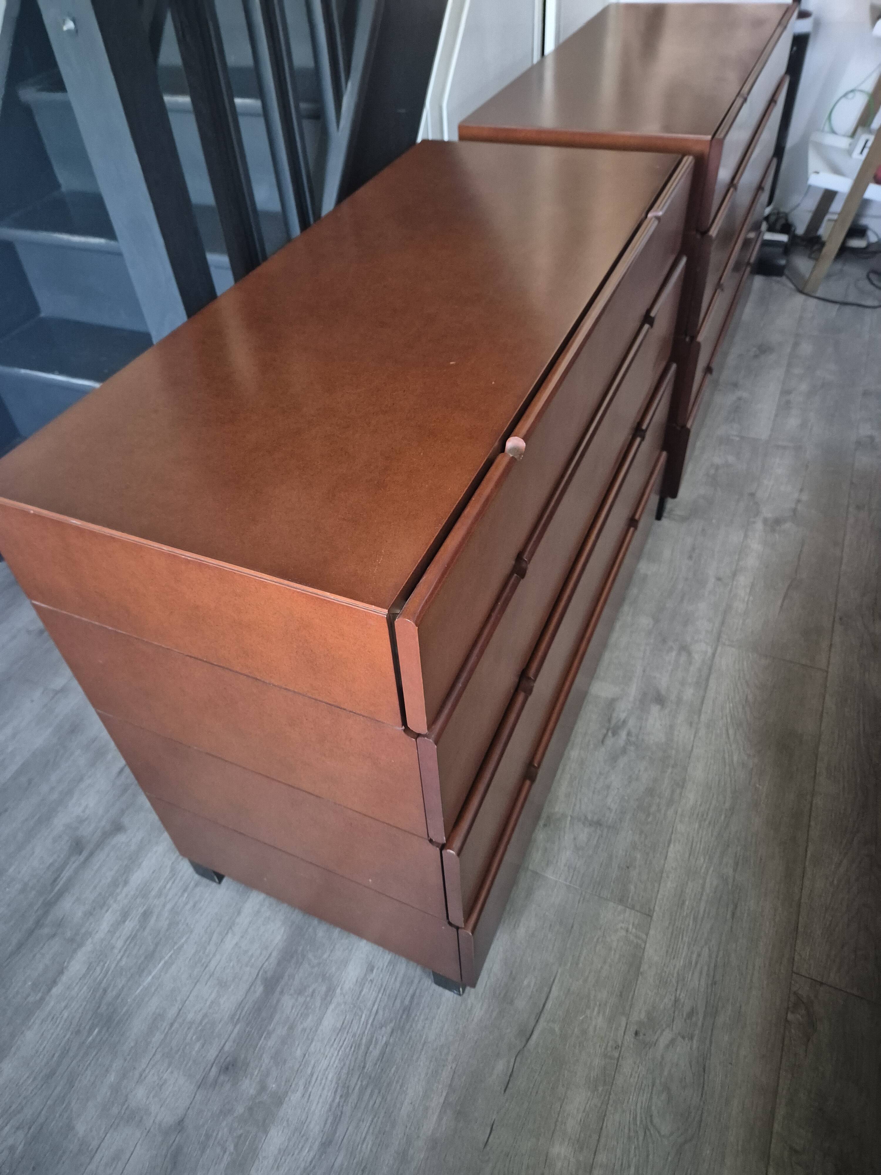 2 Baudet cabinets, furniture manufacturer for the Atlantic shipyards.