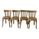 Set of 4 Baumann chairs