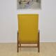 Fauteuil avec repose-pieds pliant, années 1960