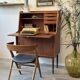 Secretary/desk, Denmark, 1960s/1970s, Mid-C Modern style, vintage