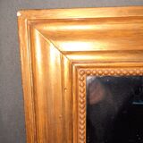 Mercury fireplace mirror