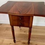 Table de chevet XIXème siècle en acajou
