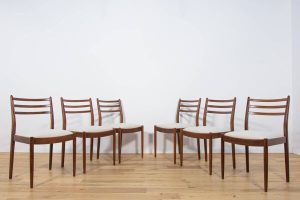 Chaises de salle à manger en teck des années 50 par Victor Wilkins pour G-Plan, années 1960, ensemble de 6.