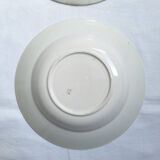 Shallow dish Badonviller and Creil and Montereau blue