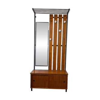 Large vintage freestanding coat rack / floor coat rack