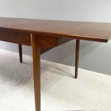 Danish 1960’s mid century modern maple extending dining table