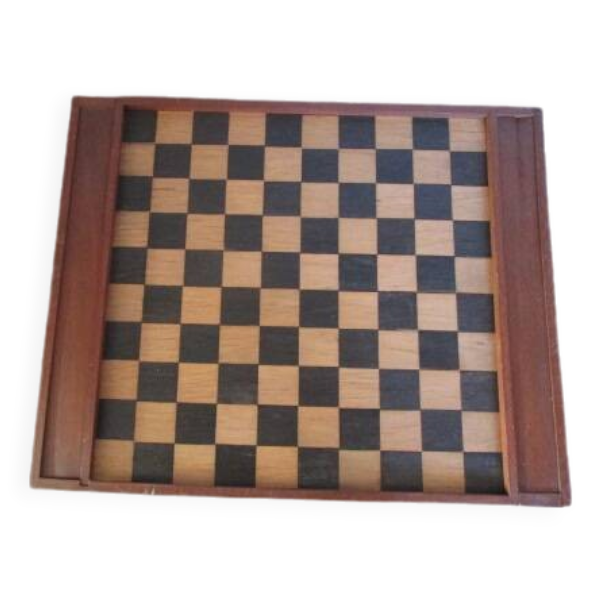 Jeu de dames ancien en bois