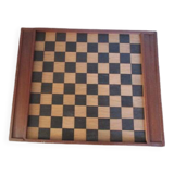 Jeu de dames ancien en bois
