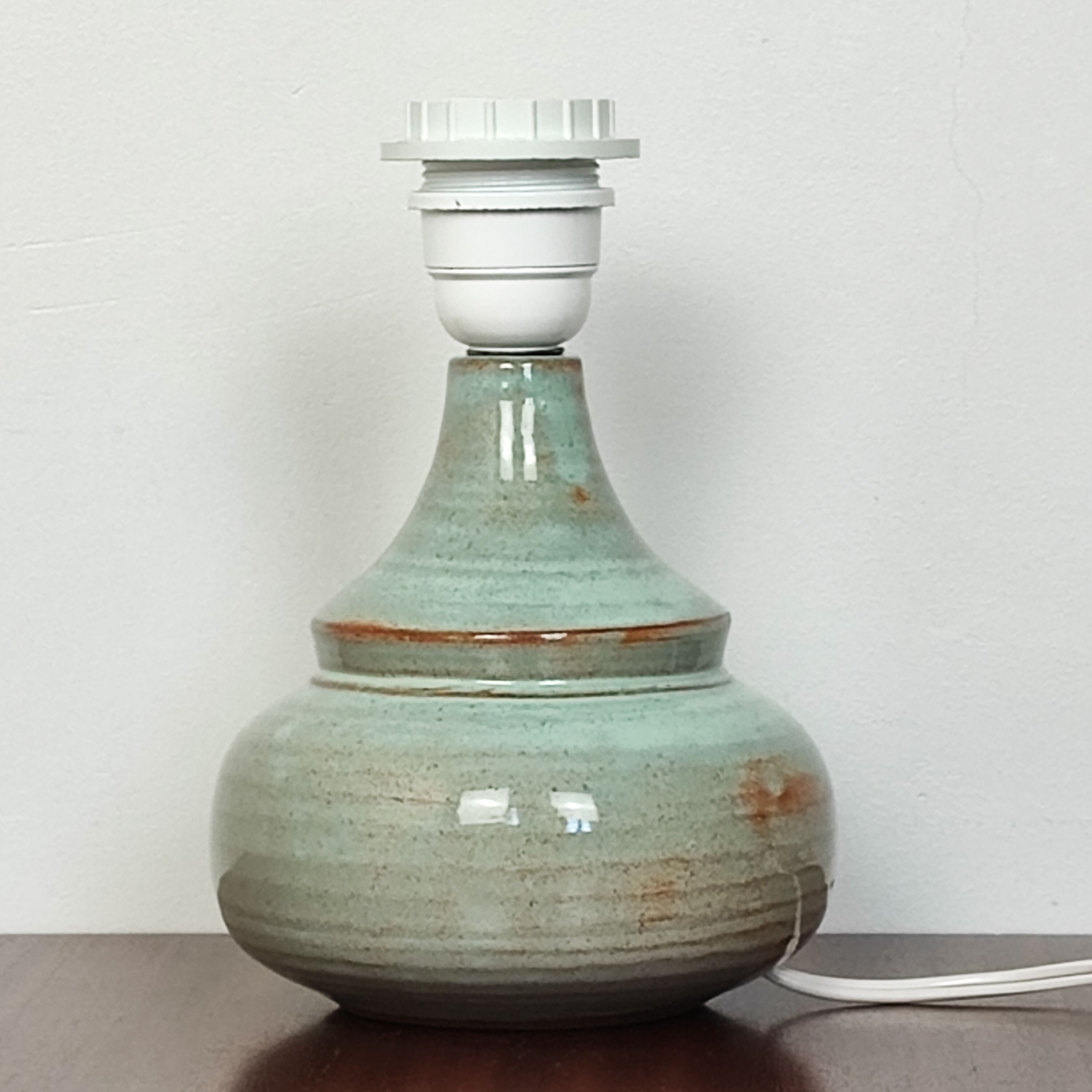 Stoneware bedside lamps