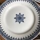 Series of 6 vintage flat plates from st amand "primax"