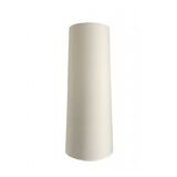 Thick conical ecru lampshade H90 D35 d30