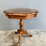 Table d'appoint marquetée de style Louis XV