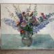 Bouquet de printemps, huile sur toile signée 1964