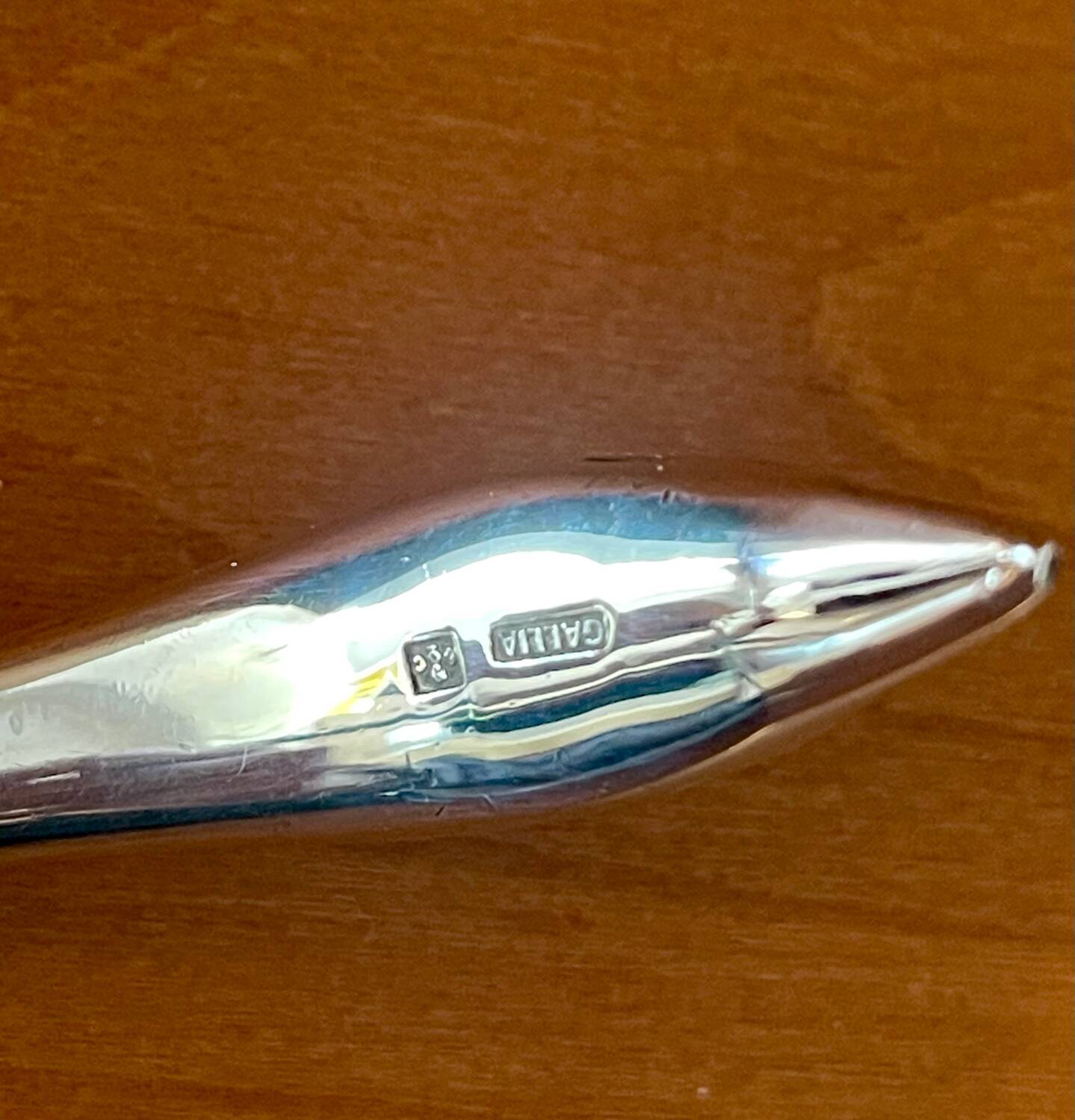 Christofle Gallia sauce boat by Christian Fjerdingstad, Swan model