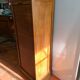 Oak curtain binder