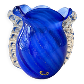Art Deco vase from Murano attributed to Barovier and Toso, 1950s.