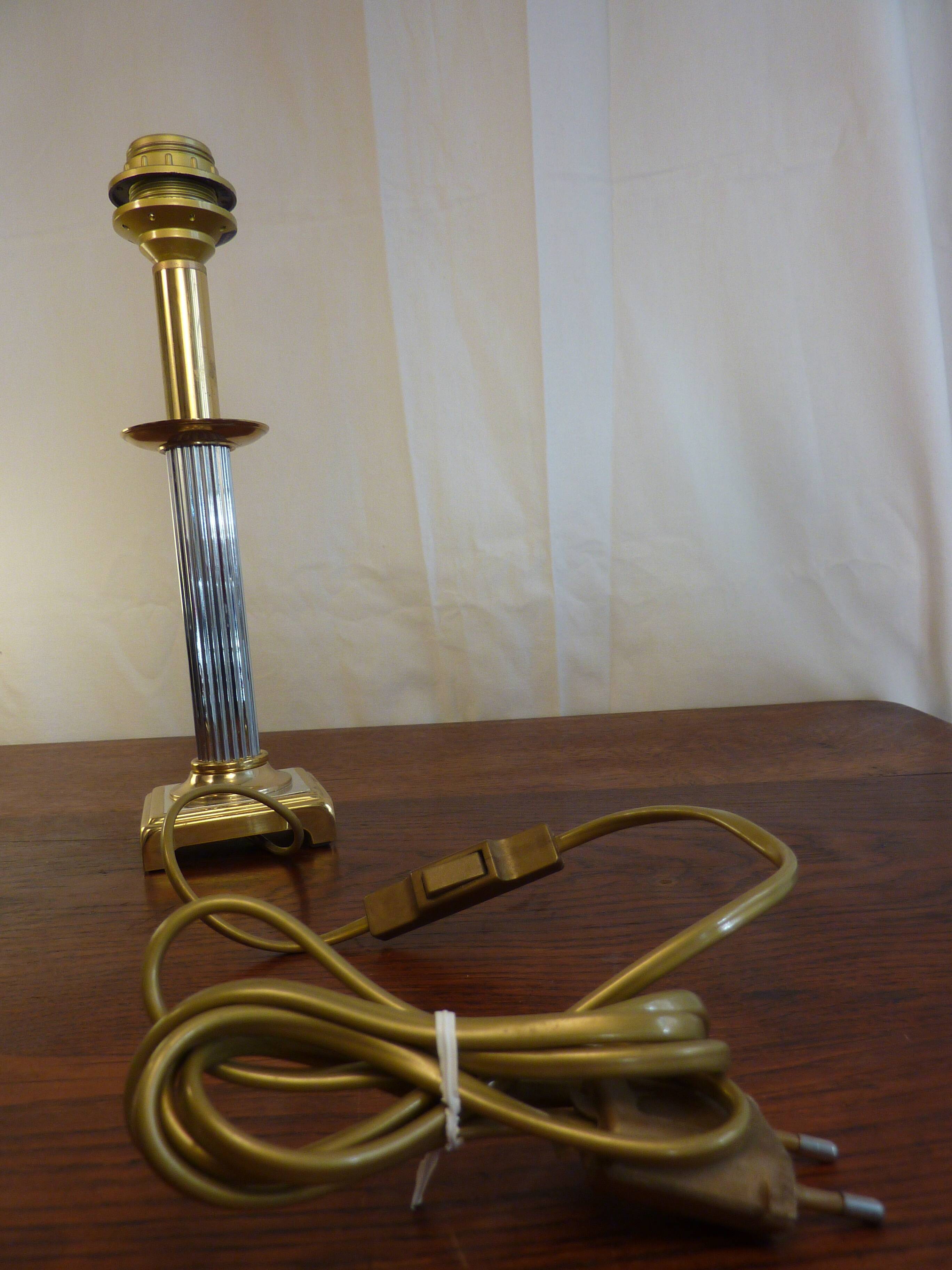 Pied lampe de table de la maison le Dauphin