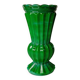 Bohemian Czech Malachite Glass Vase