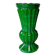 Bohemian Czech Malachite Glass Vase