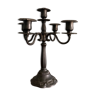 Seletti chandelier in rococo style in black metal