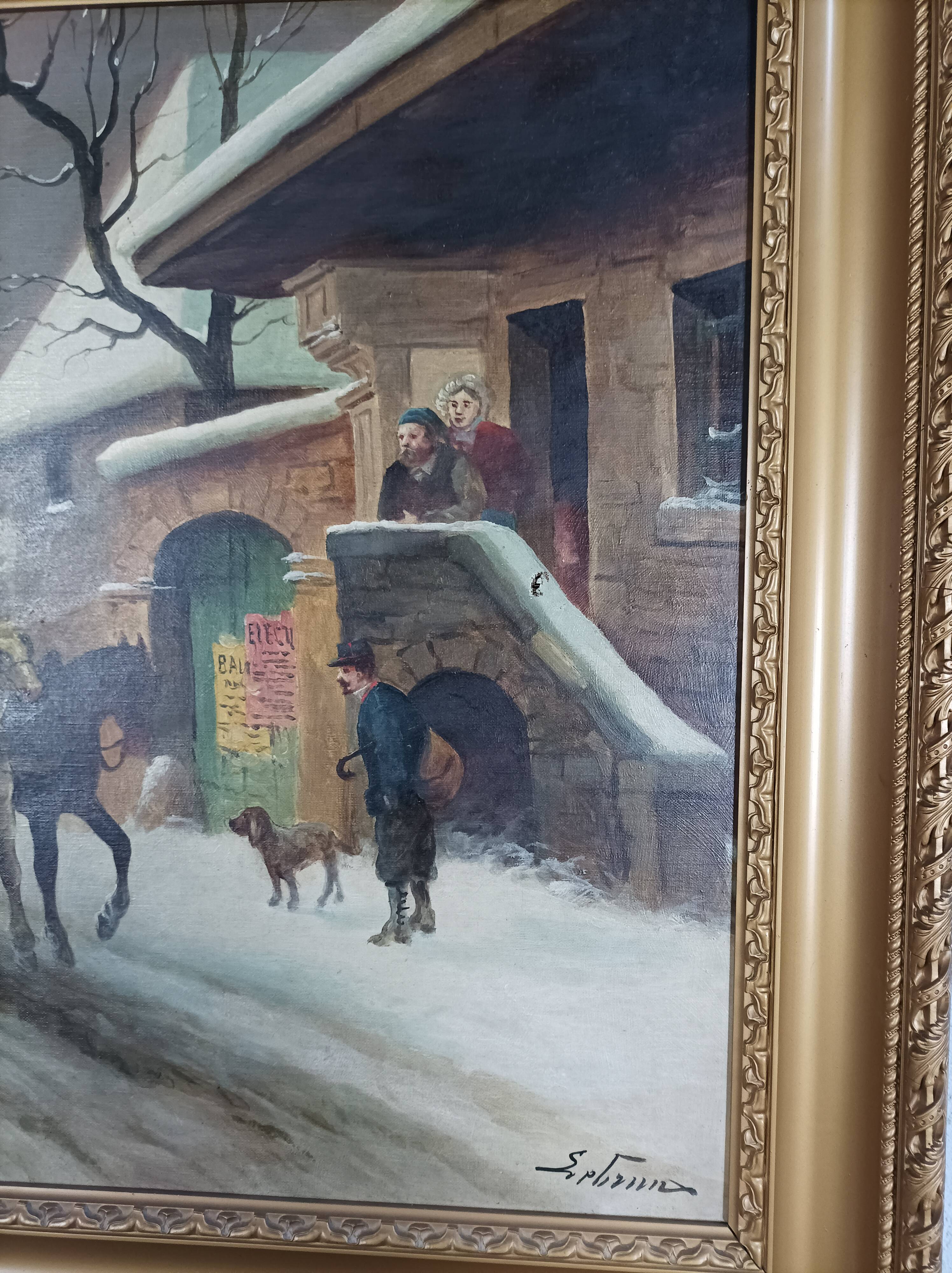 Oil on canvas by Lebrun