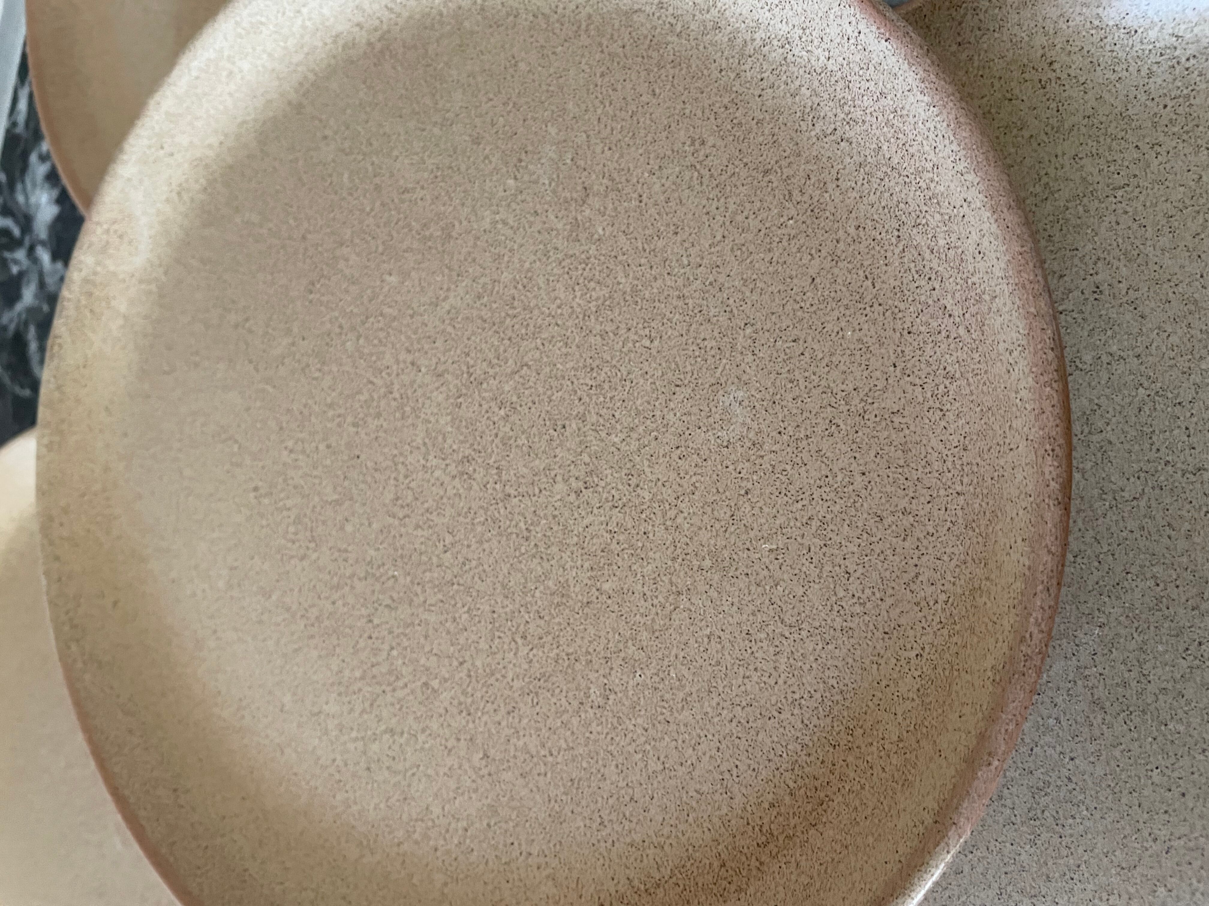 Sarreguemines stoneware dessert plates