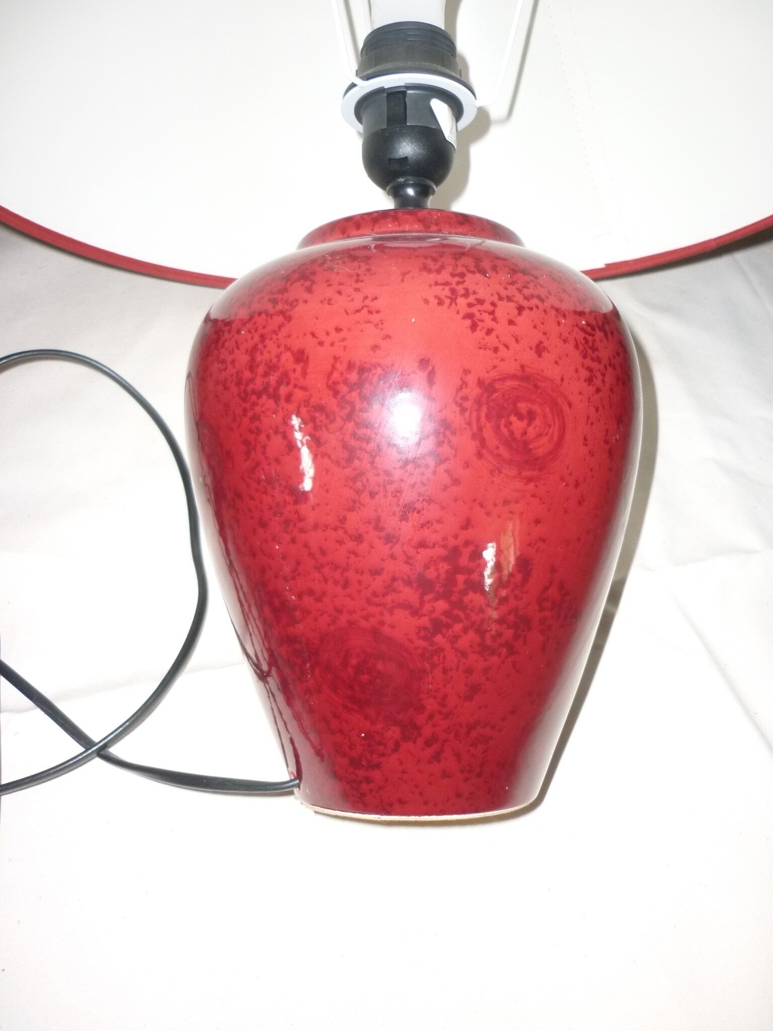 Red lamp Whats by Vincent Gifts